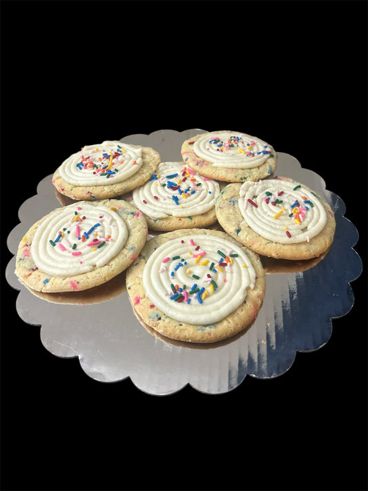 Funfetti Cooke With Cream Cheese Icing (12)