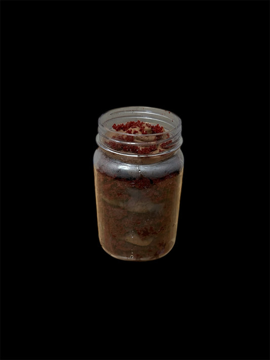 Red Velvet Cake Jar
