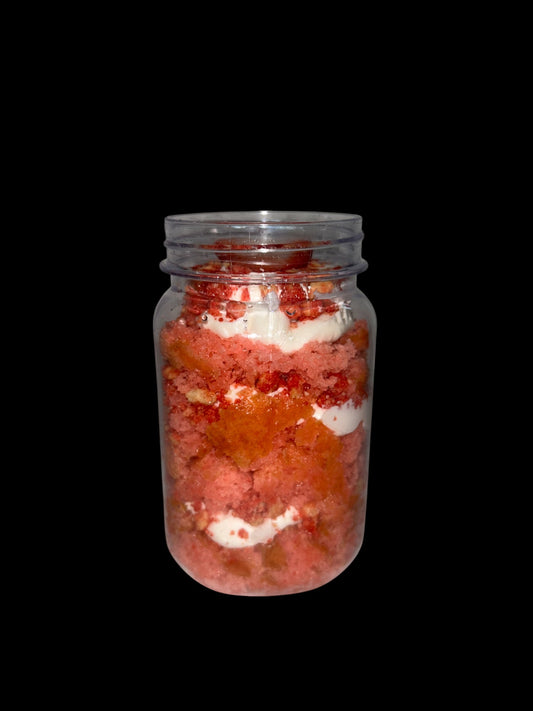 Strawberry Cake Jar