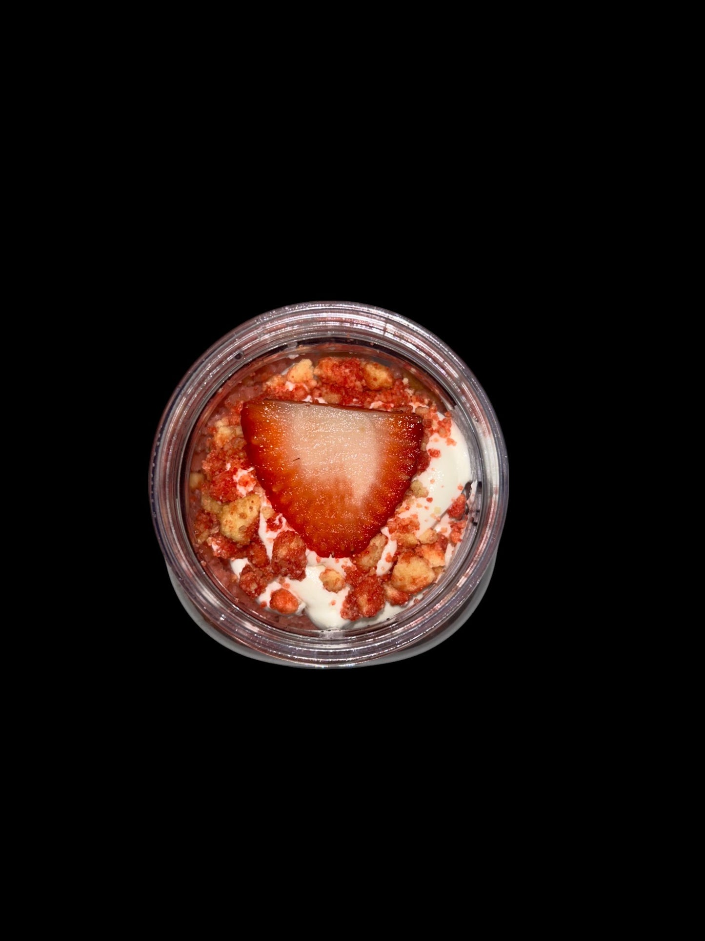 Strawberry Cake Jar